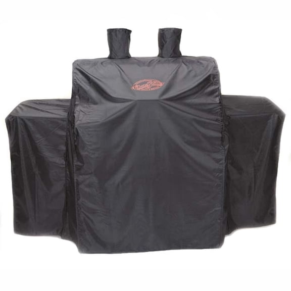 Char-Griller Universal 3 Burner Gas Grill Cover, Heavy Duty Weather Resistant Grill Protection, Model 3055, Black