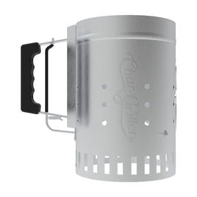 Char-Griller Trigger Quick Release Chimney Starter with Heat Shield