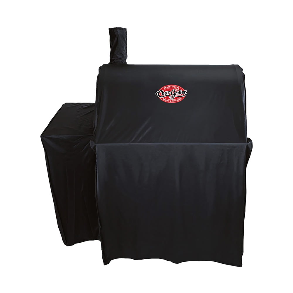 Char-Griller Barrel Grill and Offset Smoker Cover - Thumbnail 3