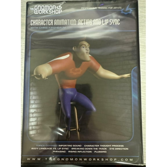 Character Animation: Acting and Lip Sync The Gnomon Workshop DVD NEW