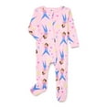 thumbnail image 1 of Ms. Rachel Baby Boys or Girls Two-Way Zip Front Footed Pajama One-Piece, Sizes 0-6/9M, 1 of 3