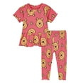 thumbnail image 1 of Character Baby Girls Rib Short Sleeve Top & Leggings Set, 2-Pice, Sizes 0/3 Months-24 Months, 1 of 5