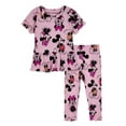 thumbnail image 1 of Character Baby Girls Rib Short Sleeve Top & Leggings Set, 2-Pice, Sizes 0/3 Months-24 Months, 1 of 5