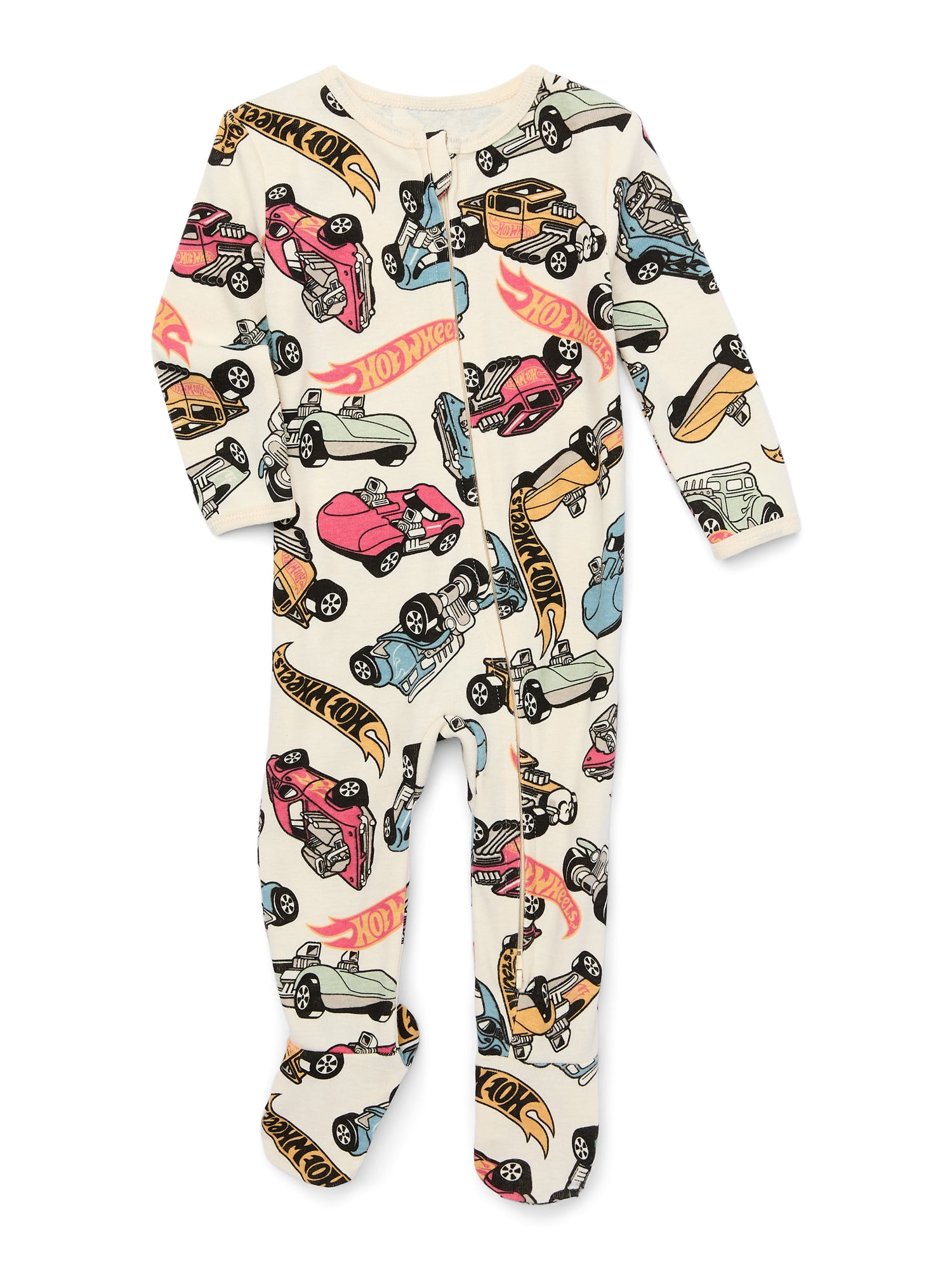 Character Baby Two-Way Zip Front Footed Sleep N Play Pajamas, Sizes Newborn-6/9 Months