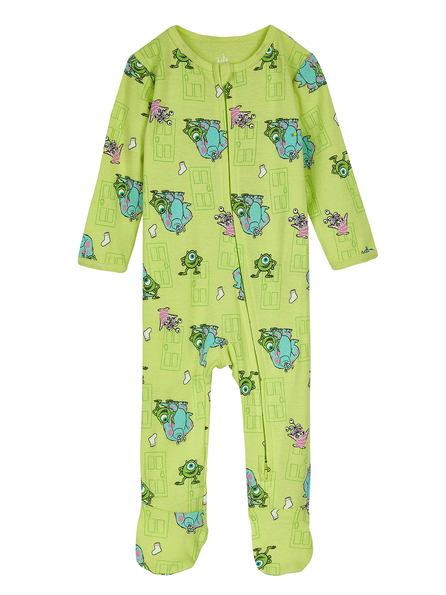 Character Baby Two-Way Zip Front Footed Sleep N Play Pajamas, Sizes Newborn-6/9 Months