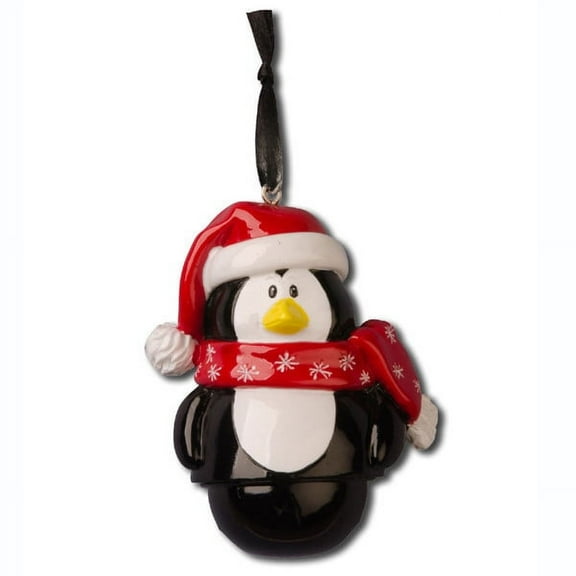 Character Bells Penguin Personalized Christmas Ornament DO-IT-YOURSELF