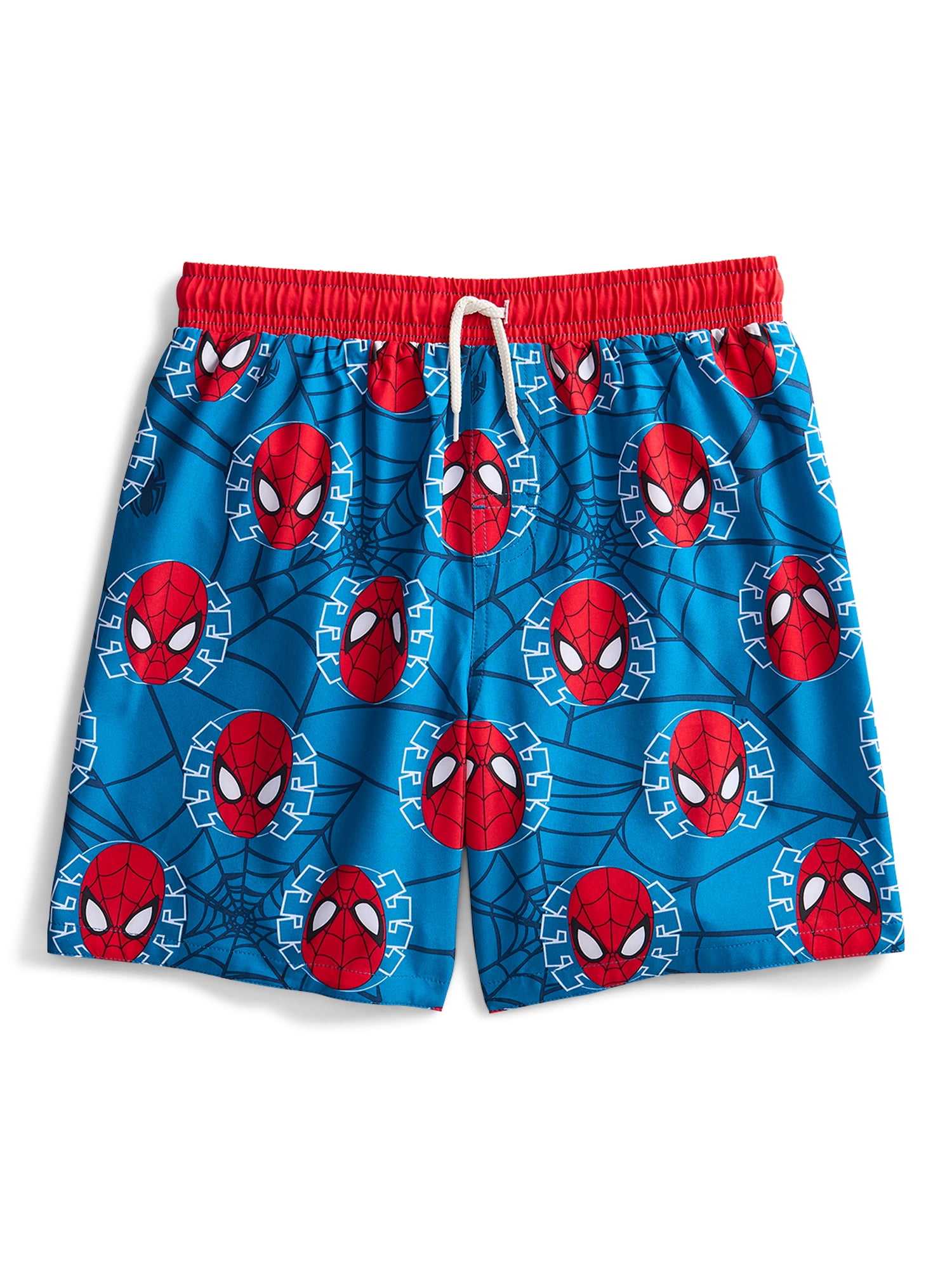 Spider Man Boys Swim Trunks with UPF50, Sizes 4-16