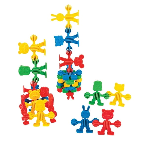 Character Connecting Shapes (50Pcs) - Toys - 50 Pieces