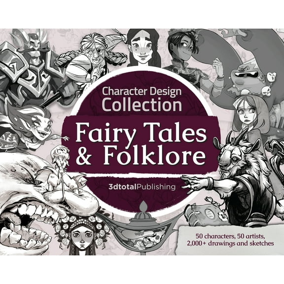 Character Design Collection Character Design Collection: Fairy Tales & Folklore, (Paperback)