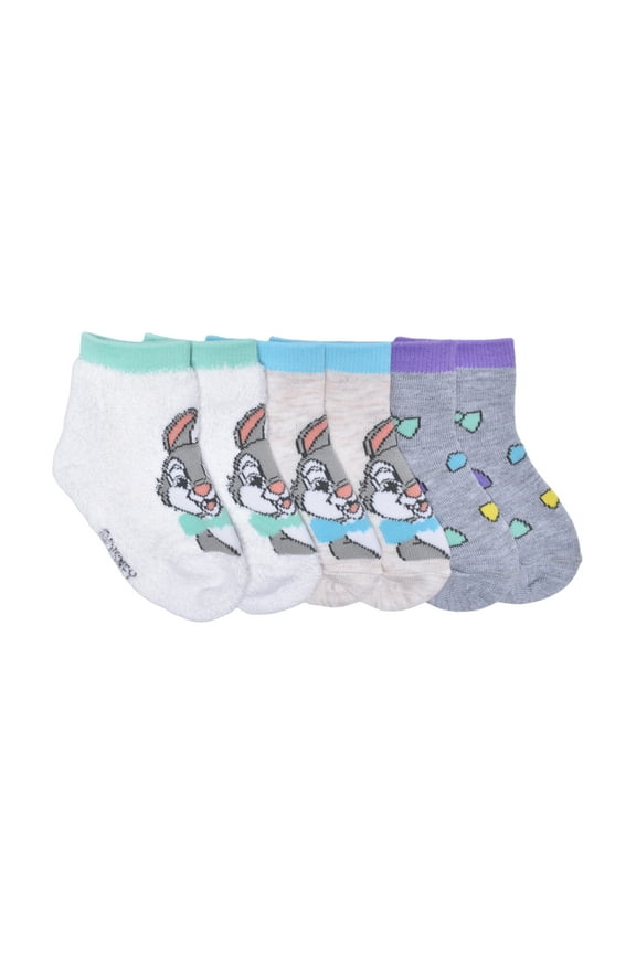 Character Easter Toddler Ankle Socks, 3-Pack, Sizes 12M-5T