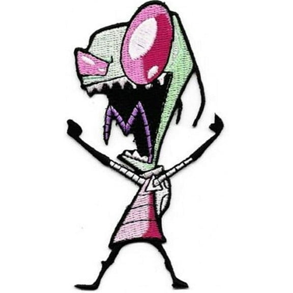 Character Embroidered 4 Inches Tall Iron on Patch