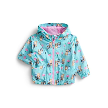 Dreamwave Apparel Character Toddler Windbreaker with Hood, Sizes 12M-5T