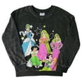 thumbnail image 1 of Character Girl's Mineral Washed Embroidery Soft and Comfortable Graphic Pullover (Princess, XS (4/5)), 1 of 2