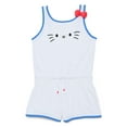 thumbnail image 1 of Wonder Nation Girls Hello Kitty Character Romper, Sizes S-L, 1 of 4