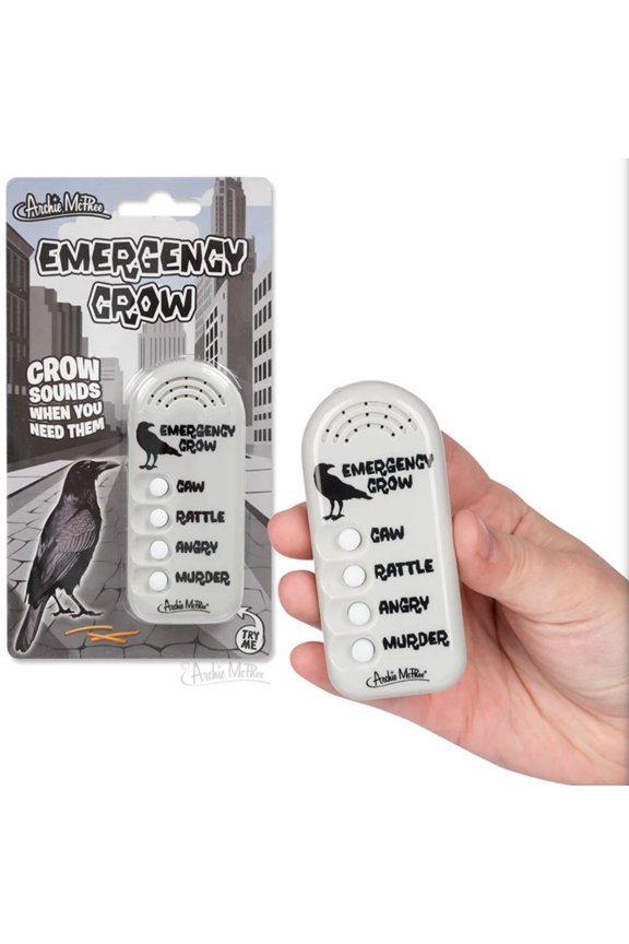 Character Goods - Archie McPhee - Emergency Crow
