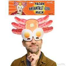 Character Goods - Archie McPhee - Pagan Breakfast God Mask New 12886