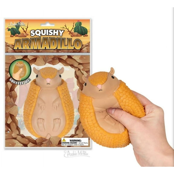 Character Goods - Archie McPhee - Squishy Armadillo