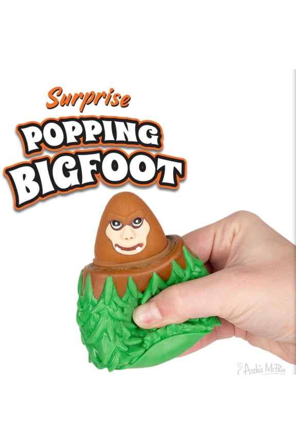 Character Goods - Archie McPhee - Surprise Popping Bigfoot