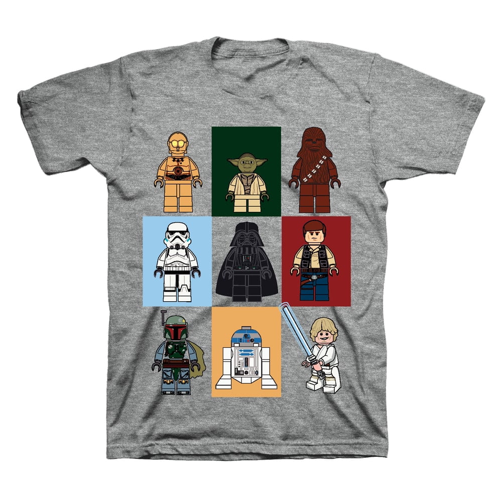 Lego star hotsell wars character grid