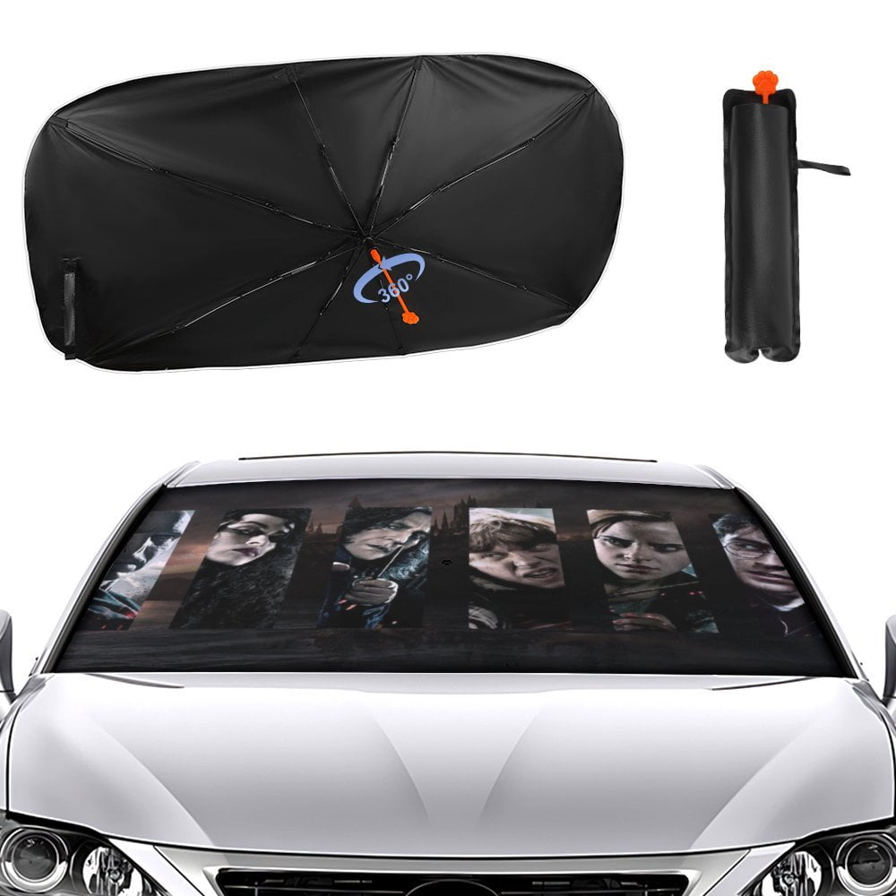 Character Harry Potter Car Sunshade Umbrella For Car SUV Trucks Front