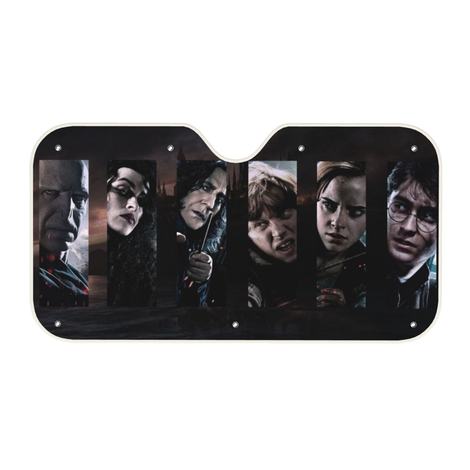 Character Harry Potter Foldable Car Windshield Sunshade Vehicle