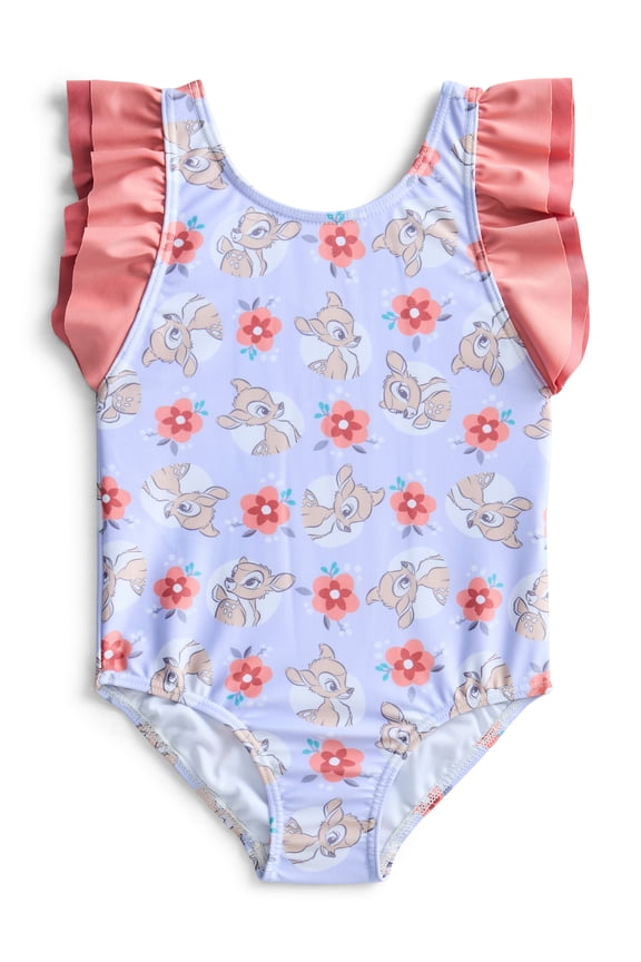 Character Toddler Girl One- Piece Swimsuit, Sizes 12M-5T