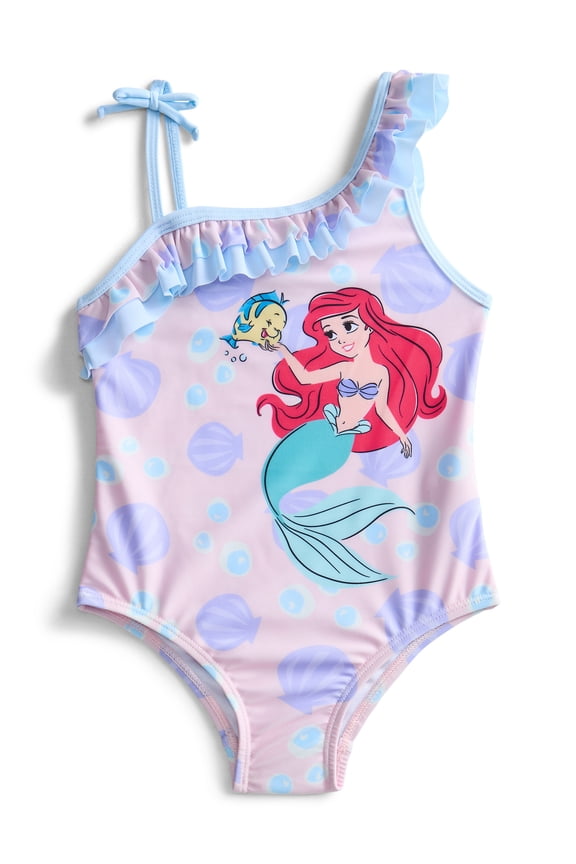 Character Toddler Girl One- Piece Swimsuit, Sizes 12M-5T