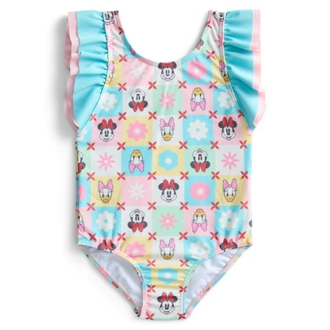 Character Toddler Girl One- Piece Swimsuit, Sizes 12M-5T