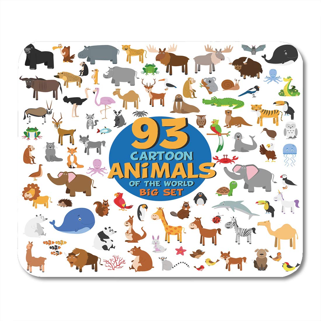 Character Jungle Big of 93 Cute Cartoon The World White Wildlife Bird ...
