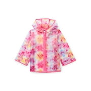 MINNIE MOUSE Toddler Girls' Print Rain Jacket with Hood, Sizes 2T-5T