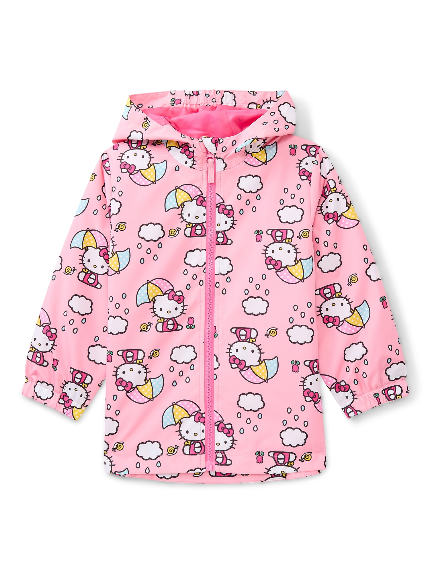 Character Toddler Rain Jacket with Hood, Sizes 2T-5T