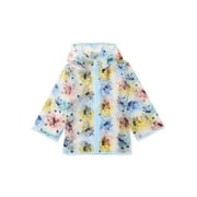 Character Toddler Clear Rain Jacket with Hood, Sizes 2T-5T