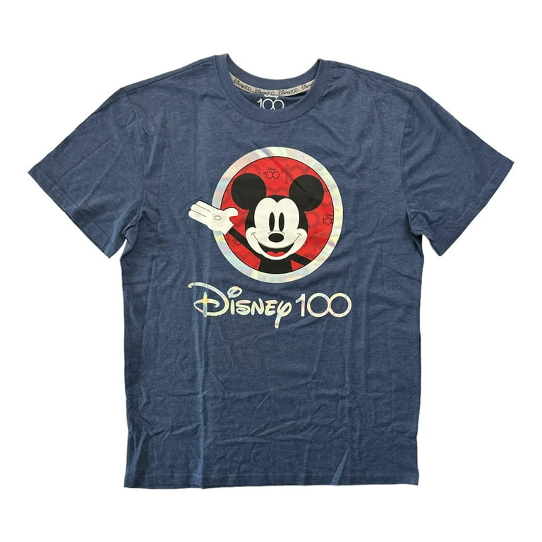 Disney Licensed Walt Mickey 100th Anniversary Adult Tee Walmart