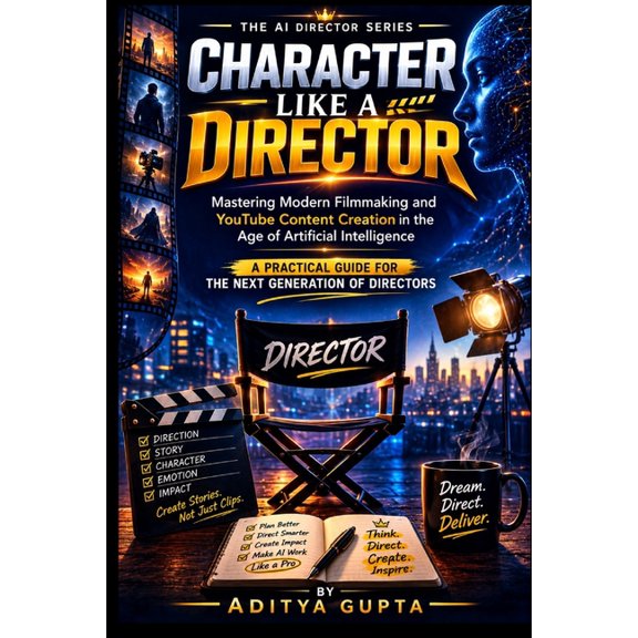 AI Content Creation Mastery Series: Prom Character Like a Director: Mastering Modern Filmmaking and YouTube Content Creation in the Age of Artificial Intelligenc, (Paperback)
