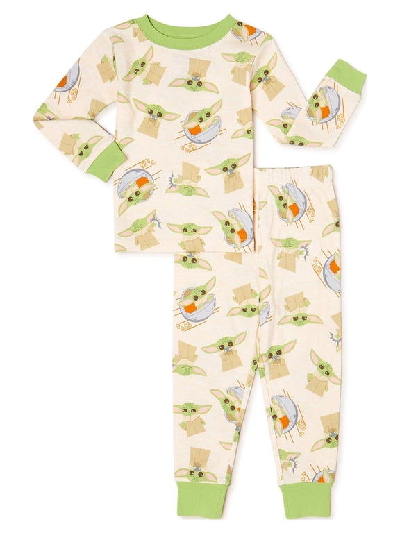 Character Long Sleeve Top and Pants, 2-Piece Pajamas Set, Sizes 2T-5 T