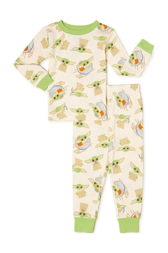Character Long Sleeve Top and Pants, 2-Piece Pajamas Set, Sizes 2T-5 T