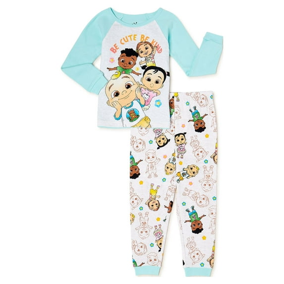Character Long Sleeve Top and Pants, 2-Piece Pajamas Set, Sizes 2T-5 T