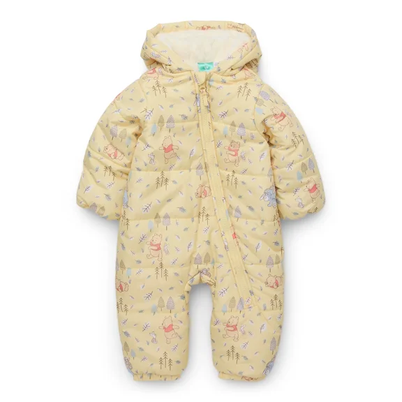 Character Mid-Weight Hooded Pram, Sizes 0/6M- 12/18M