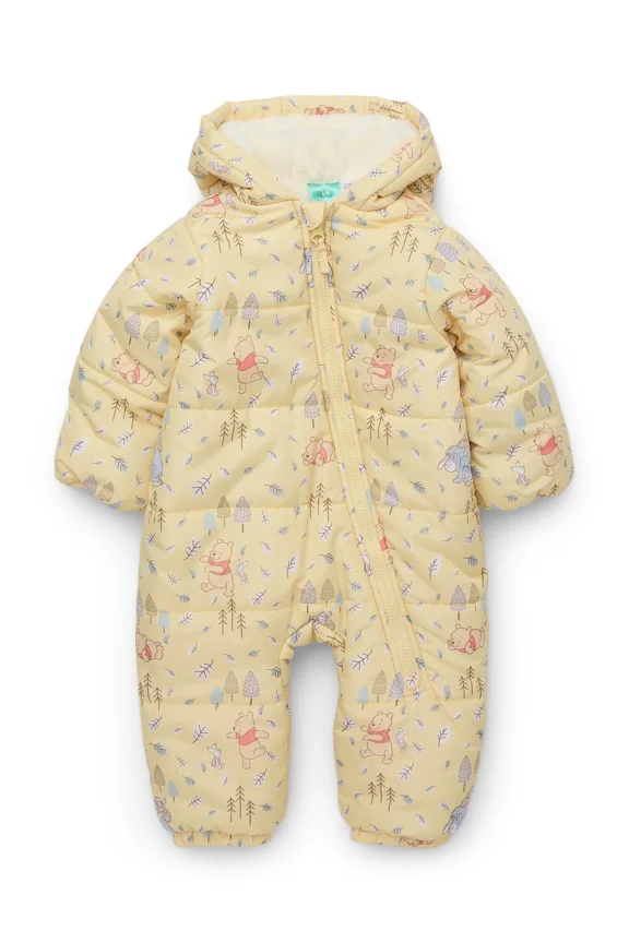 Character Mid-Weight Hooded Pram, Sizes 0/6M- 12/18M