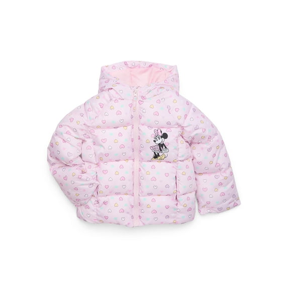 Character Mid- Weight Hooded Puffer Jacket, Sizes 2T-5T