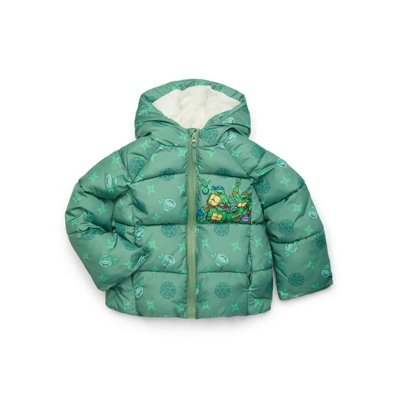Character Mid- Weight Hooded Puffer Jacket, Sizes 2T-5T