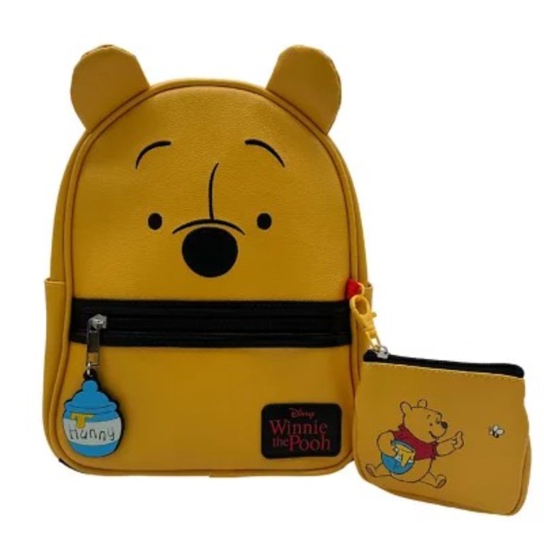 Character Winnie The Pooh Mini Backpack, Coin Purse  display picture 2