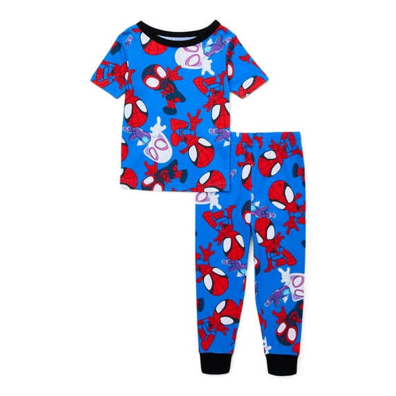 Character Snug Fit Cotton Top and Pants Pajama Set, 2-Piece, Size 12M-5T