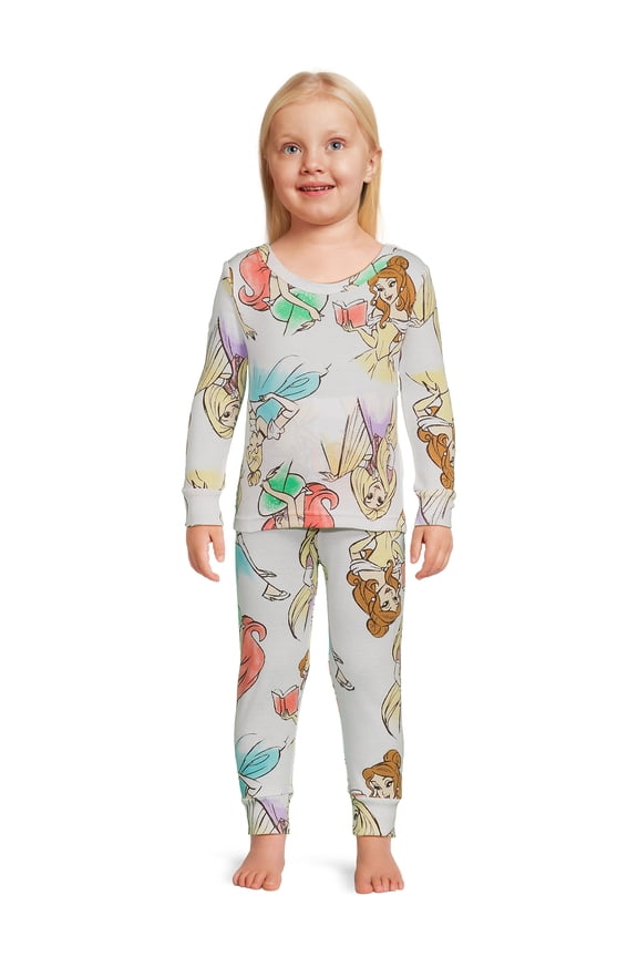 Character Snug Fit Pajamas Long Sleeve Pant Set, Sizes 12M-5T