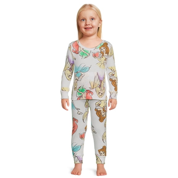 Character Snug Fit Pajamas Long Sleeve Pant Set, Sizes 12M-5T