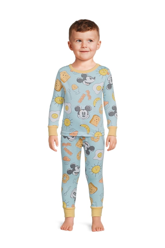 Character Snug Fit Pajamas Long Sleeve Pant Set, Sizes 12M-5T