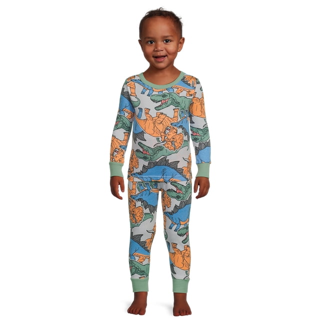 Character Student Pyjamas Character Snug Fit Pajamas Long Sleeve Pant Set, Sizes 12M-5T - Walmart.com