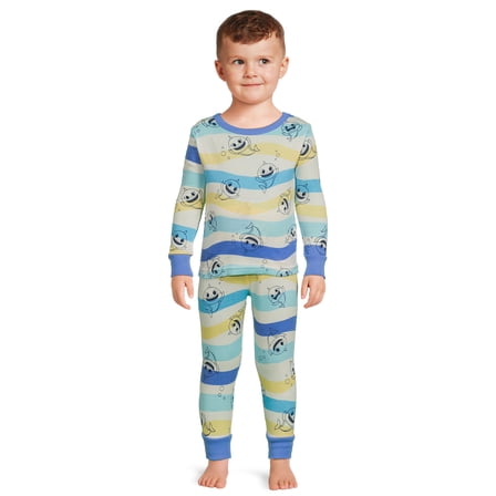 Character Snug Fit Pajamas Long Sleeve Pant Set, Sizes 12M-5T