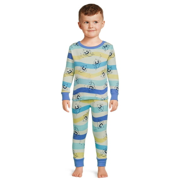 Character Snug Fit Pajamas Long Sleeve Pant Set, Sizes 12M-5T