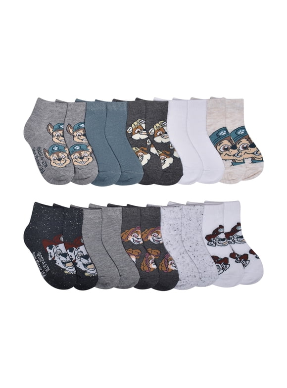 Character Toddler Ankle Socks, 10-pack, Sizes 12M- 5T